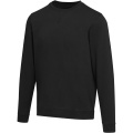 „Jasper“ 280 g/m² unisex OCS megztinis iš perdirbtos ekologiškos medžiagos apvalia apykakle, Juoda