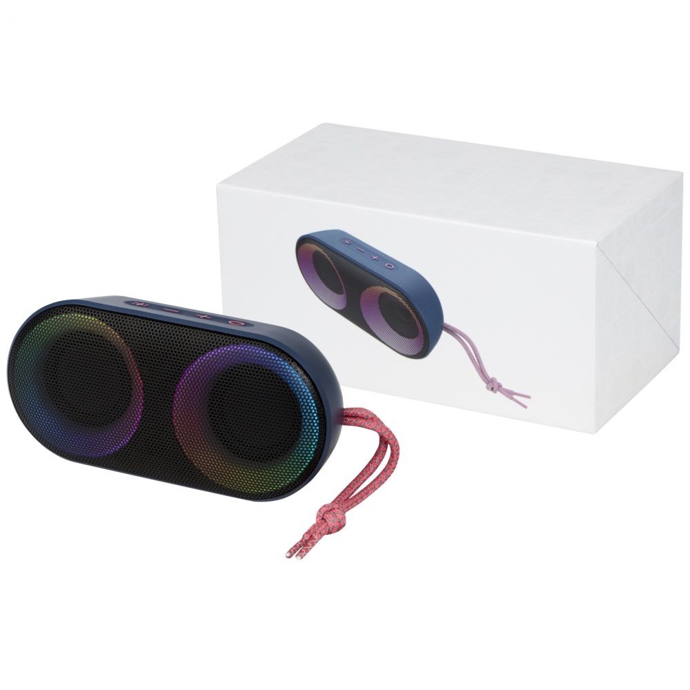 Logotrade biznesa dāvanas foto: Pārvietojiet MAX IPX6 āra skaļruni ar RGB noskaņas gaismu