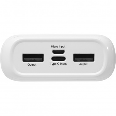 Logotrade dāvanas foto: Electro 20 000 mAh pārstrādāta plastmasas barošanas banka 