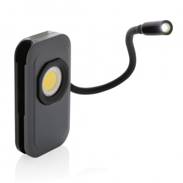 Logotrade Ideja dāvanas foto: Gear X RCS rPlastmasas USB uzlādējams darba lukturis