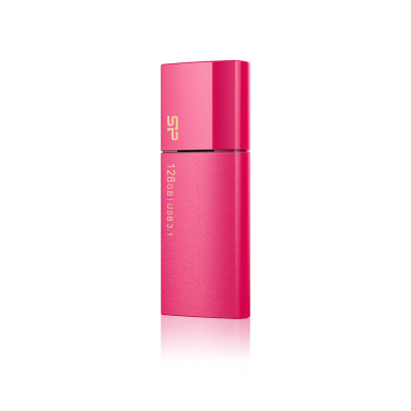 Logotrade korporatīvās dāvanas foto: Pendrive Silicon Power 3.0 Blaze B05, rozā
