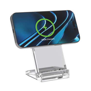 Logotrade Ideja dāvanas foto: Magcharge 15W magnētiskais bezvadu uzlādes statīvs