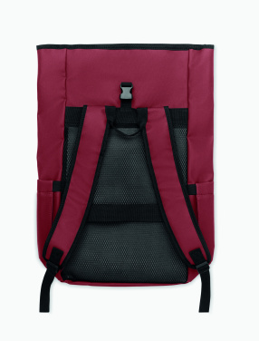 Logotrade ziemassvētku dāvanas foto: Sarullējama klēpjdatora mugursoma 600D
