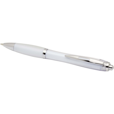 Logotrade logo dāvanas foto: Nash RCS pārstrādātas plastmasas lodīšu (melna tinte)