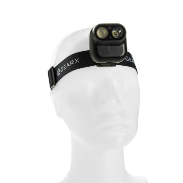 Logotrade dāvanas foto: Gear X RCS rPlastmasas galvas lukturītis ar kustības sensoru