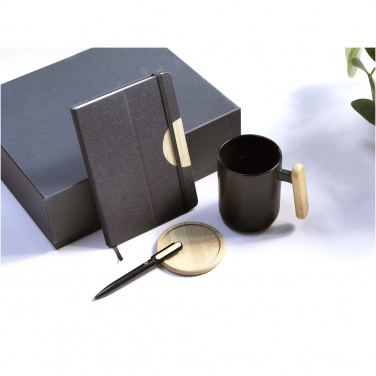 Логотрейд бизнес-подарки картинка: Laura подарочный набор из блокнота формата А5 и шариковой ручки