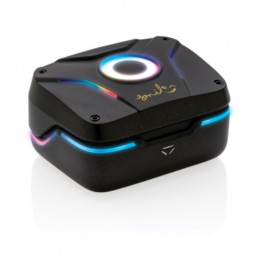 Логотрейд pекламные подарки картинка: Игровые наушники с RGB-подсветкой и ENC