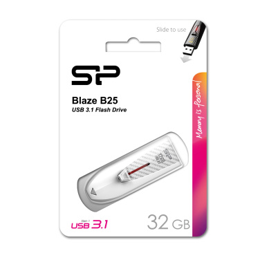 Лого трейд pекламные продукты фото: Флешка Silicon Power Blaze B25 3.1