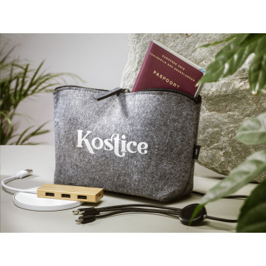 Логотрейд бизнес-подарки картинка: Сумка для аксессуаров SmartBag GRS RPET Felt