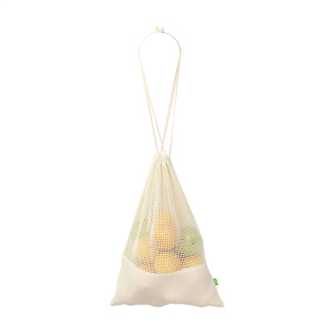 Логотрейд pекламные продукты картинка: Фруктовый мешок Natura Organic GOTS Mesh Bag (120 г/м²)