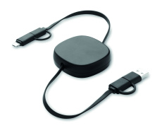 60W retractable charging cable