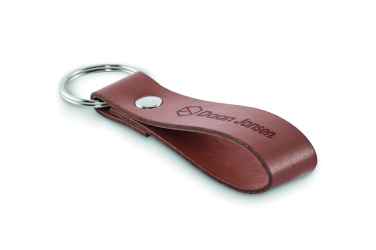 Логотрейд pекламные cувениры картинка: PU loop key ring