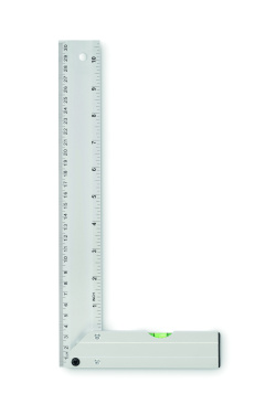 Логотрейд pекламные продукты картинка: Aluminium level ruler 30 cm