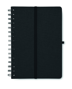 Лого трейд pекламные cувениры фото: A5 notebook with phone holder