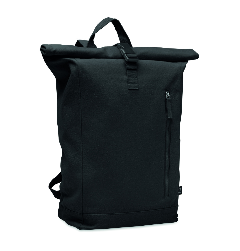 Логотрейд pекламные подарки картинка: Roll top backpack 390 gr/m²