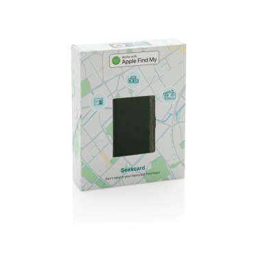 Лого трейд бизнес-подарки фото: Seekcard RCS rpolyester кошелек для карт с возможностью определения местонахождения по всему миру