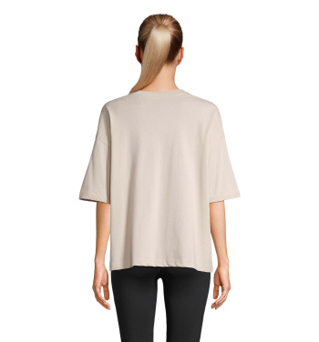 Логотрейд pекламные cувениры картинка: BOXY WOMEN T-SHIRT OVERSIZE