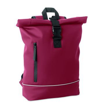 Лого трейд pекламные подарки фото: Laptop 15" roll top PU backpack
