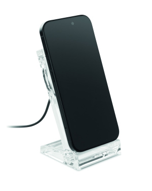 Логотрейд pекламные cувениры картинка: Acrylic wireless charger 15W