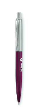 Лого трейд бизнес-подарки фото: Push button pen in box
