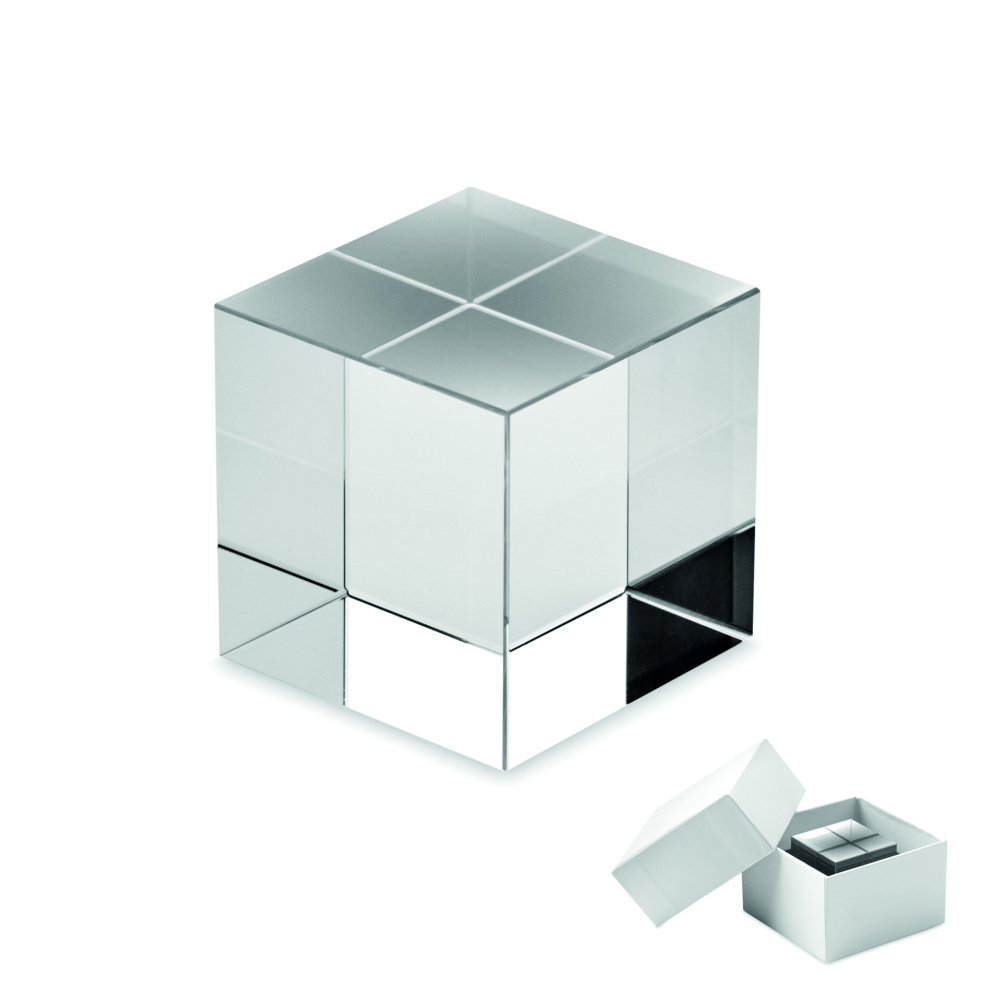 Логотрейд pекламные подарки картинка: Glass cube award