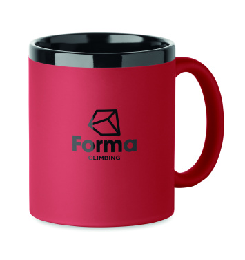 Логотрейд pекламные cувениры картинка: Ceramic mug for laser 300 ml