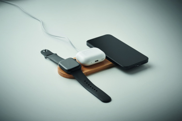 Логотрейд pекламные продукты картинка: 3 in 1 15W wireless charger