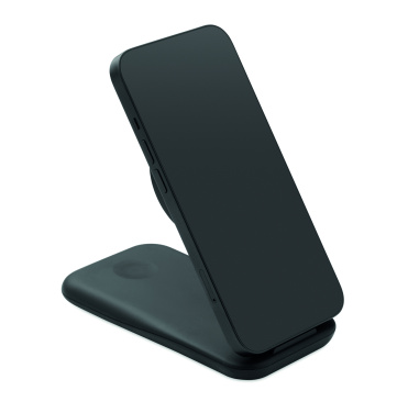 Логотрейд бизнес-подарки картинка: 3 in 1 wireless charger 15W