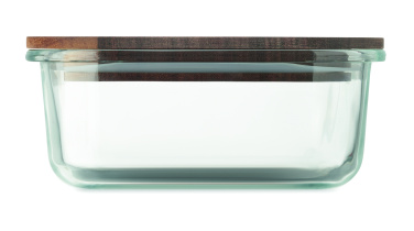 Лого трейд бизнес-подарки фото: Glass lunch box 800ml