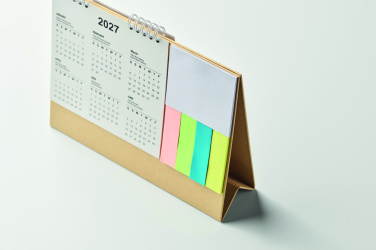 Лого трейд pекламные cувениры фото: Desk calendar with memo pad
