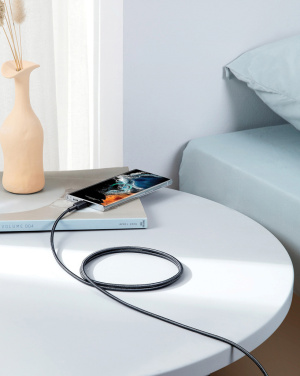 Логотрейд бизнес-подарки картинка: Кабель Anker USB-C — USB-C 1,8 метра, 60 Вт