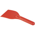 Chilly large recycled plastic ice scraper, Красный