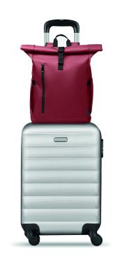Логотрейд pекламные cувениры картинка: Rolltop laptop rucksack 600D