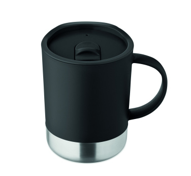 Лого трейд pекламные подарки фото: Single wall mug 300ml