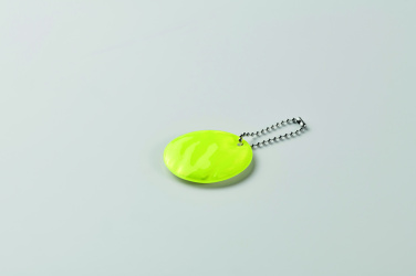 Лого трейд бизнес-подарки фото: Round reflective keyring