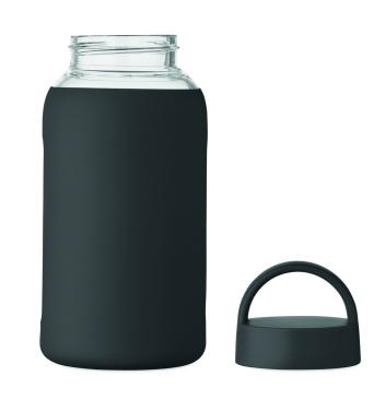 Лого трейд pекламные подарки фото: High borosilicate glass bottle