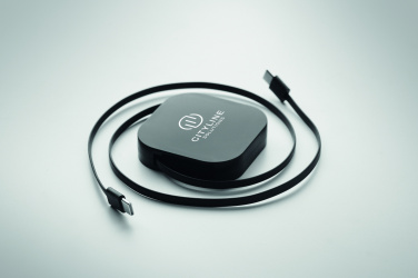 Лого трейд pекламные cувениры фото: 100W retractable charging cable