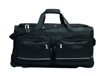 Лого трейд pекламные продукты фото: Duffle bag trolley 600D RPET