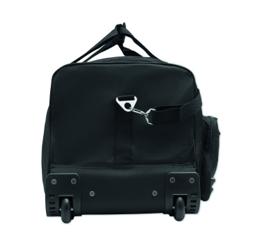 Лого трейд pекламные cувениры фото: Duffle bag trolley 600D RPET