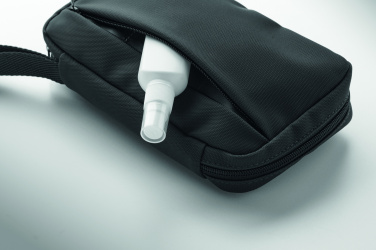 Логотрейд pекламные cувениры картинка: Toiletry bag 600D RPET