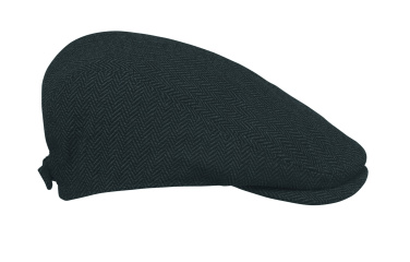 Лого трейд pекламные cувениры фото: Newsboy flat cap 335 gr/m²