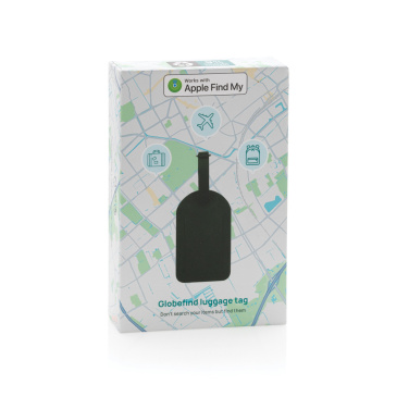 Логотрейд pекламные продукты картинка: Багажная бирка Globefind Dual RCS с функцией определения местоположения по всему миру.