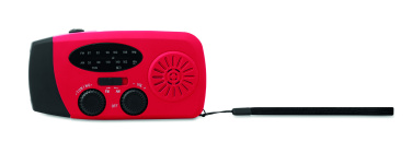 Лого трейд pекламные подарки фото: Portable radio SOS with LED torch