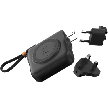 Логотрейд pекламные подарки картинка: Дорожное зарядное устройство Xtorm TravelPro 3-в-1 мощностью 30 Вт 10 000 мАч