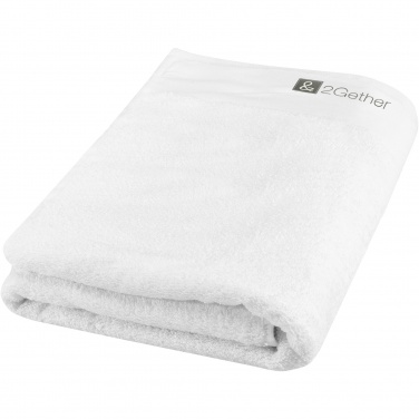 Logotrade kampanjprodukter bild: Ellie handduk av 550 g/m² bomull, 70 x 140 cm