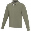 Clyde unisex sweatshirt, rugby- och polomönstrad , Grön