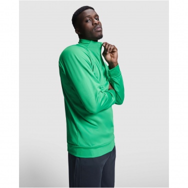 Logotrade presentreklam bild: Epiro långärmad unisex sweatshirt med kvartslång dragkedja