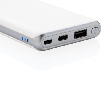 Logotrade presentreklam bild: Ultrasnabb 10.000 mAh powerbank med PD