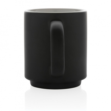 Logotrade presentreklam bild: Stapelbar keramikmugg 180 ml