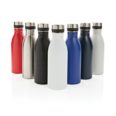 Logotrade reklamprodukter bild: Lyxig vattenflaska i stainless steel